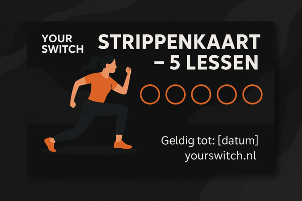 Strippenkaart 5 lessen