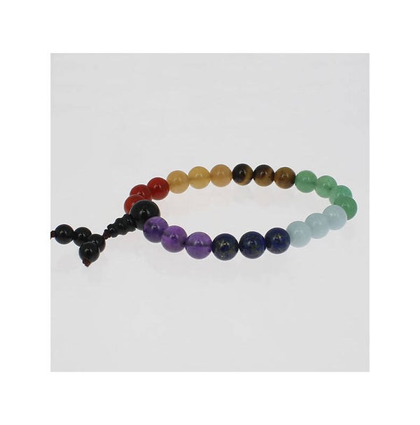 Bracelet Japa Mala perles pierres rondes 8mm