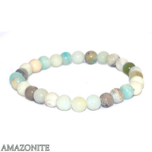 Bracelet Pierre naturelle 8 mm - Amazonite