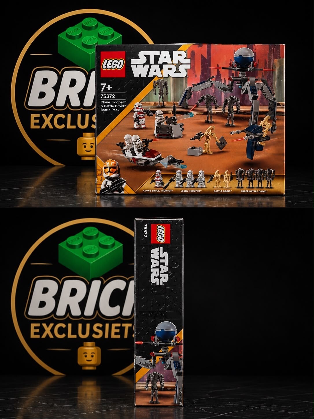 Lego Star Wars Clone Trooper & Battle Droid Battle Pack 75372