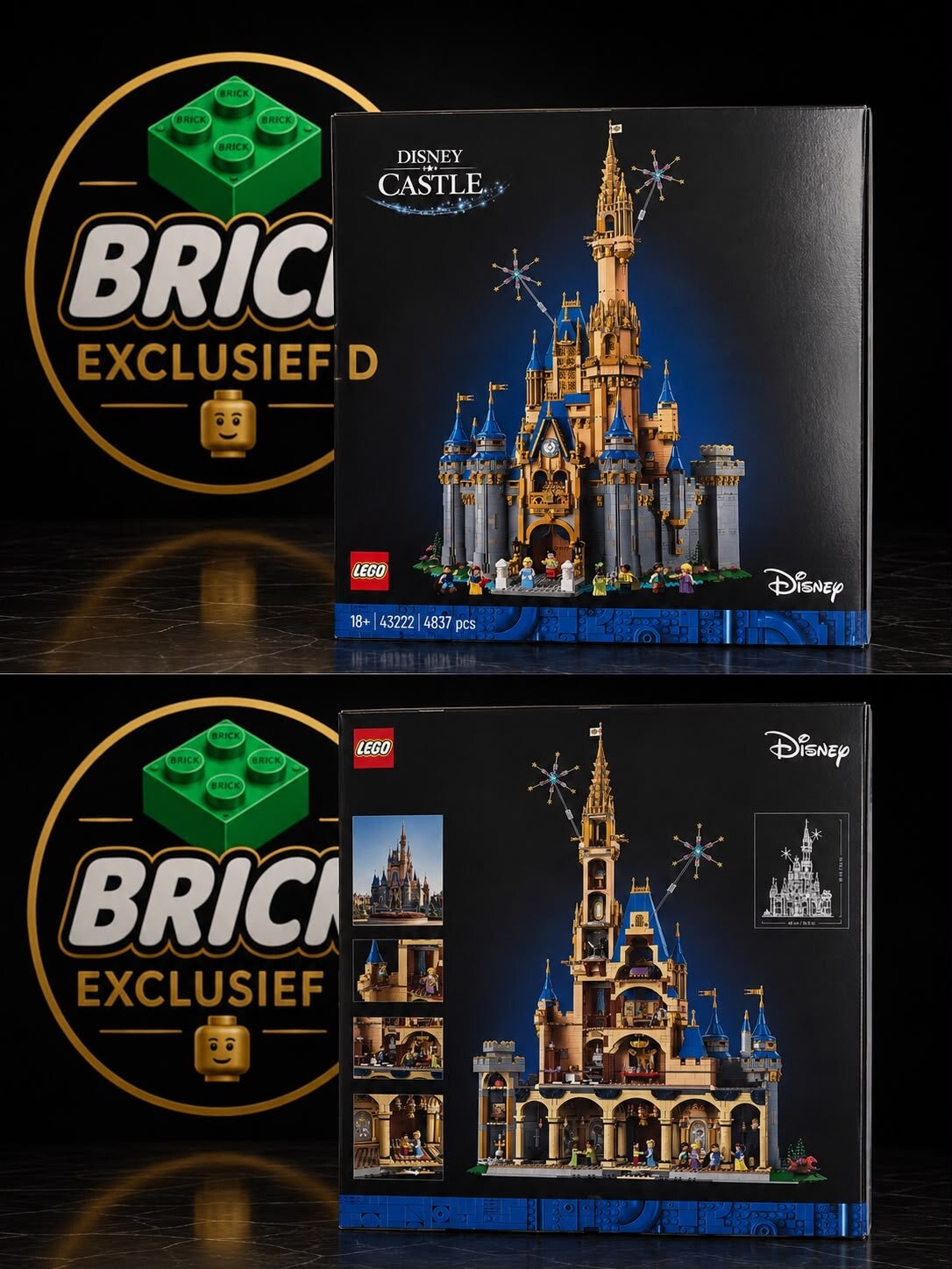 Lego Disney kasteel 43222