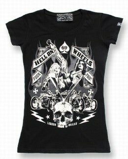 [26008]  Zwart t-shirt van Liquor Brand