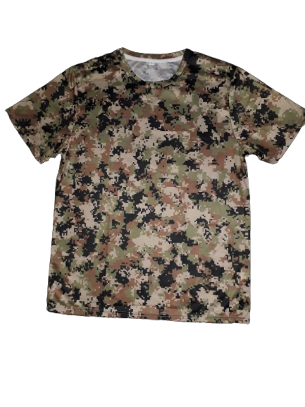 [29048]  Camouflage t-shirt maat L