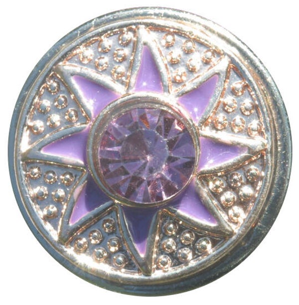 [35058]  Goudkleurig/paarse chunk 