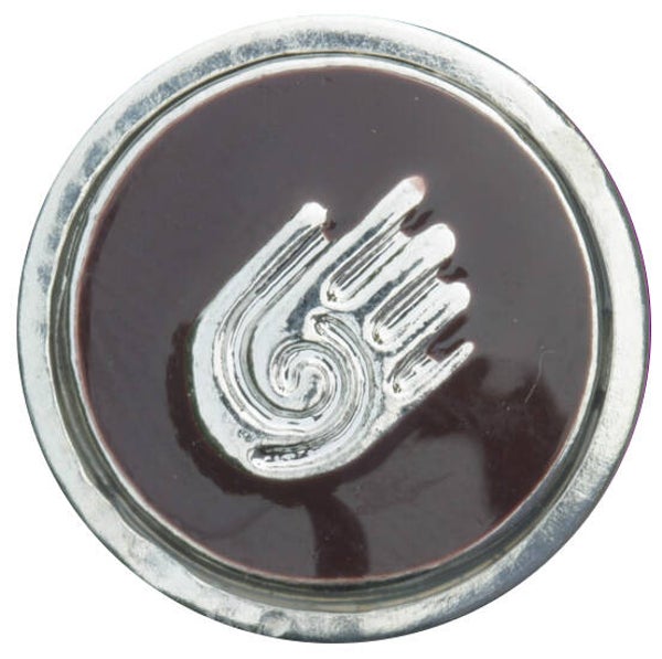 [35135]  Zilverkleurig/zwarte chunk