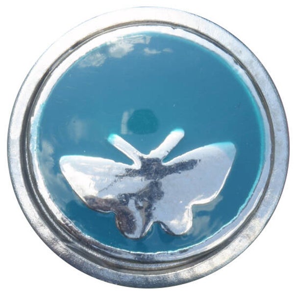 [35148]  Zilverkleurig/groene chunk 