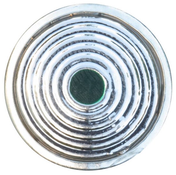 [35171]  Zilverkleurig/groene chunk 