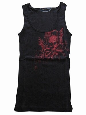 [28035]  Zwarte tanktop van Liquor Brand