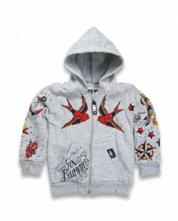 [50002]  Hooded sweater van Six Bunnies