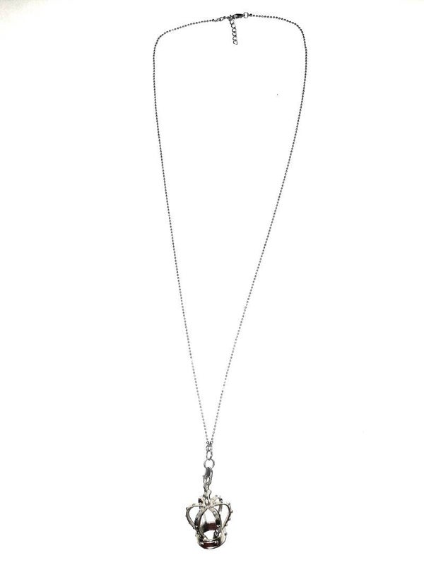 [8025]  Lange ketting met kroon