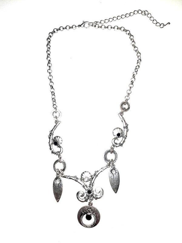 [8036]  Zilverkleurige ketting