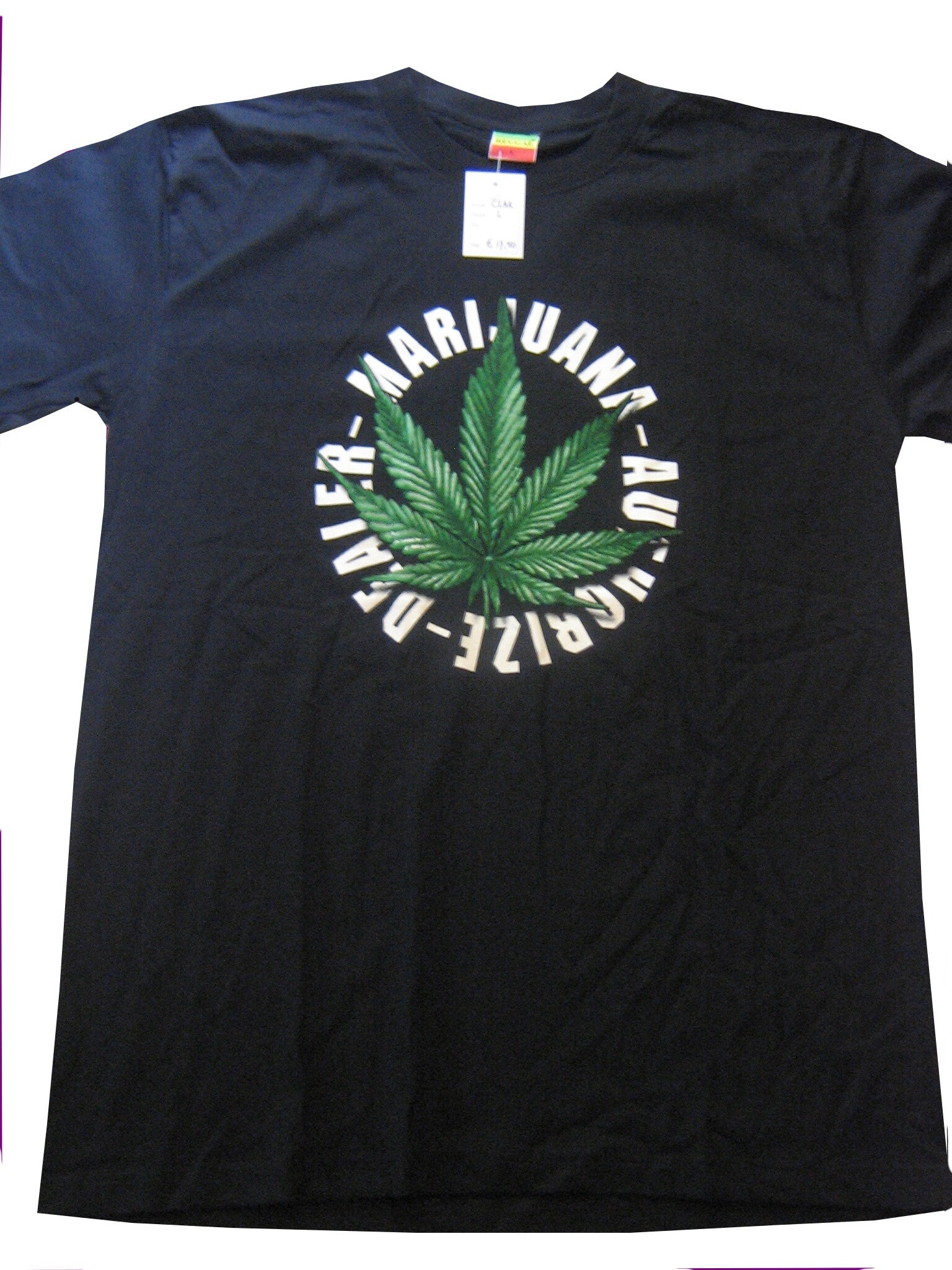 [29044]  Zwart t-shirt met opdruk