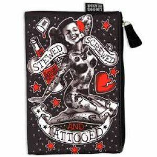 [51018]  Tasje/etui "Stewed, screwed, tattooed"