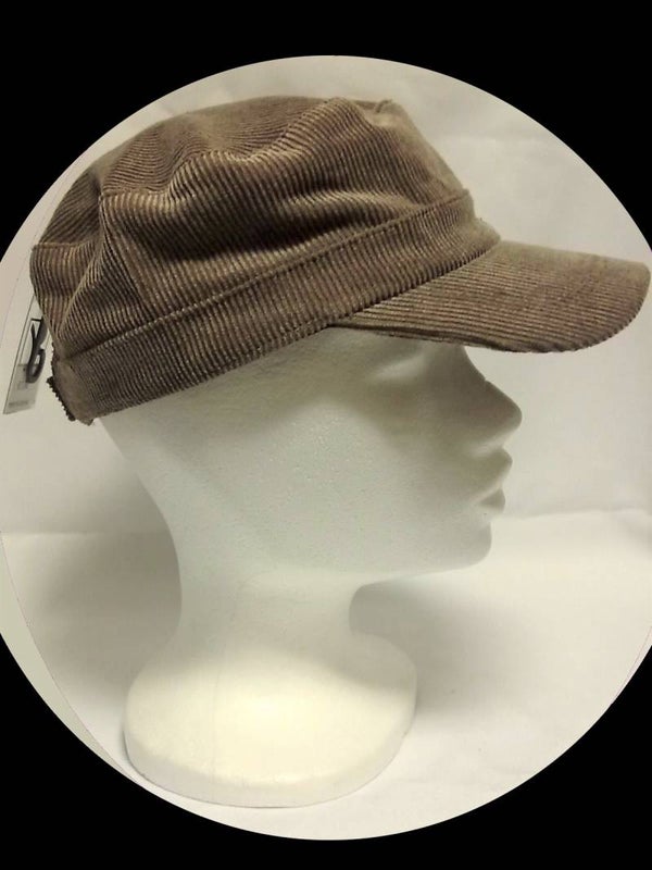 [19014]  Bruine rib rebelcap