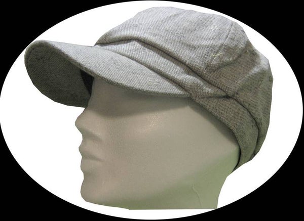 [19045]  Grijze pet van wol/polyester