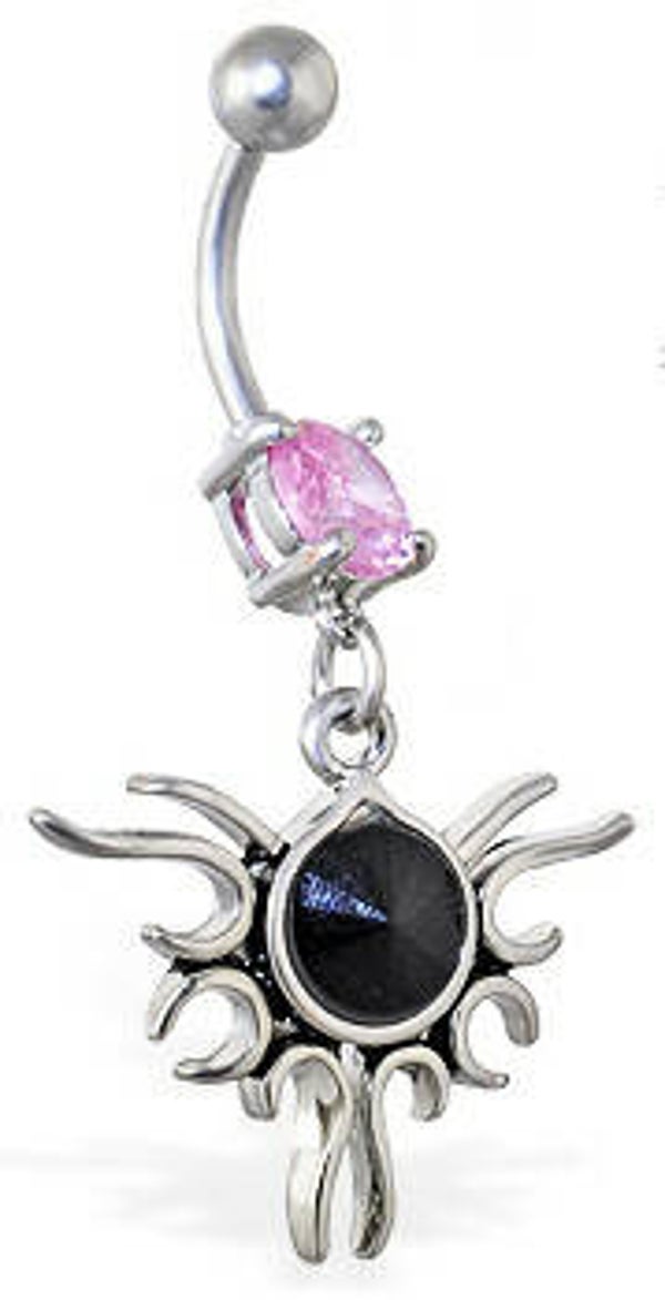 [14102]  Tribal navelpiercing 