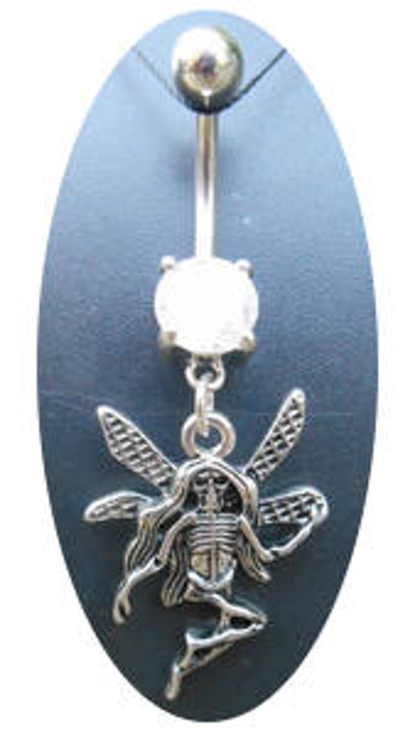 [14130]  Gothic navelpiercing 