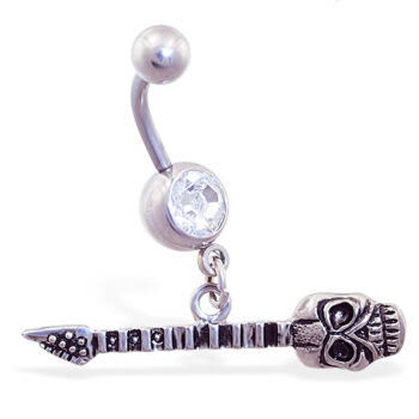 [14149] Skull navelpiercing