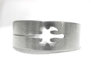 [13085]  Ring stainless steel (maat 20)