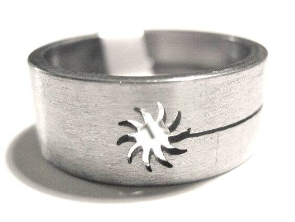 [13031]  Ring stainless steel (maat 19)