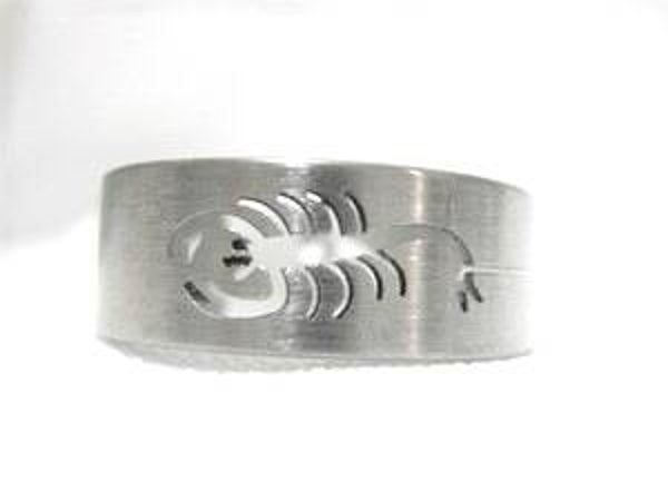 [13093]  Ring stainless steel (maat 21)