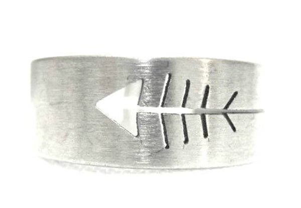 [13095]  Ring stainless steel (maat 21)