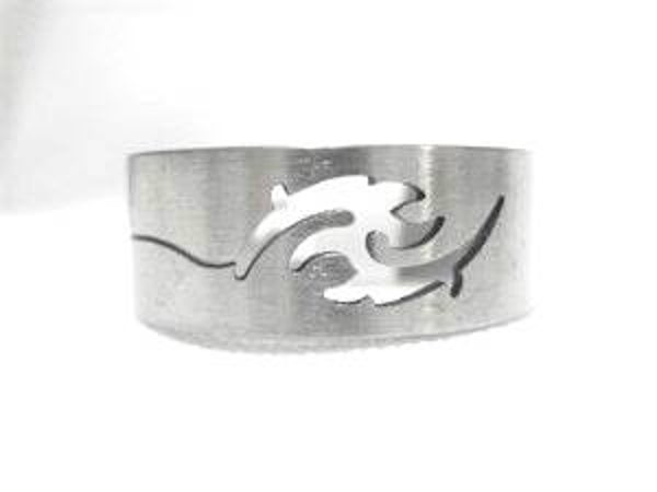 [13102]  Ring stainless steel (maat 23)