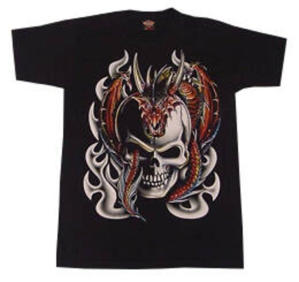 [29001]  Zwart t-shirt met opdruk