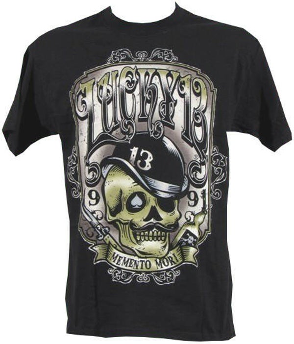 [29032]  Zwart t-shirt van Lucky 13
