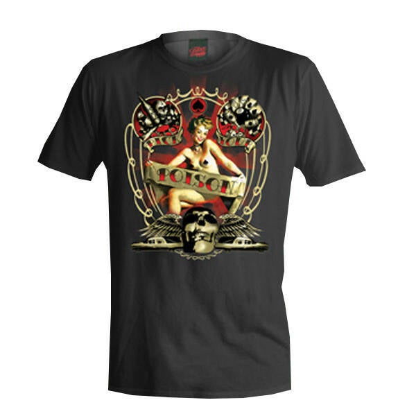 [29036]  Zwart t-shirt van Felon Clothing