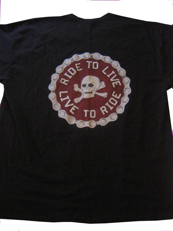 [29054]  Zwart t-shirt met opdruk