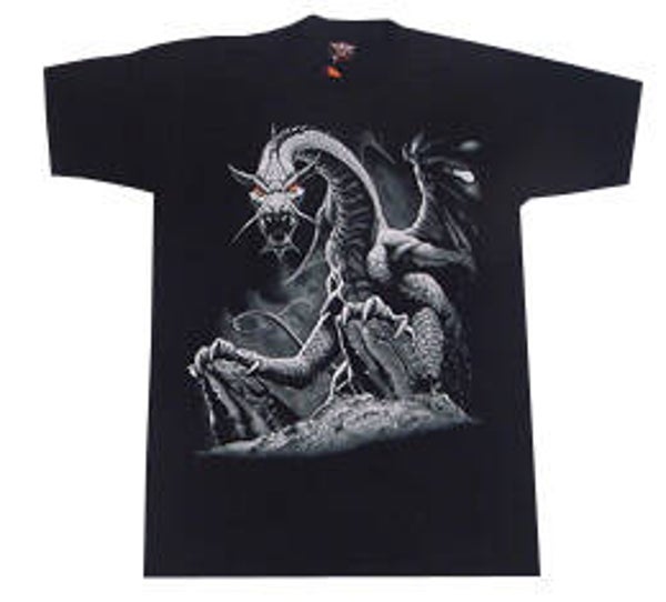 [29063]  Zwart t-shirt met opdruk