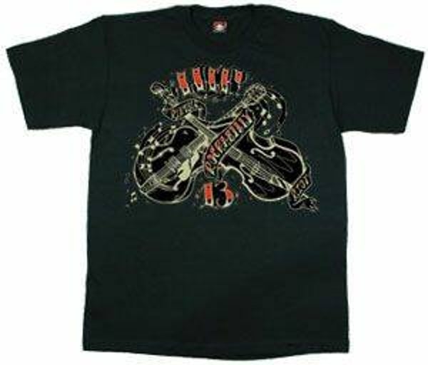 [29068]  Zwart t-shirt van Lucky 13