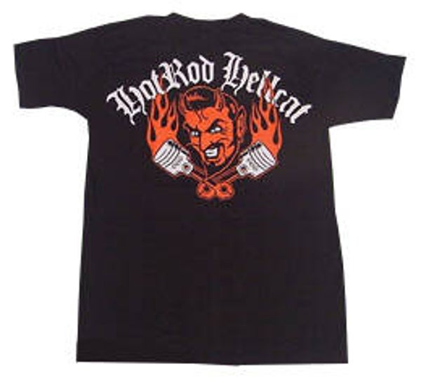 [29084]  Zwart t-shirt van Hotrod Hellcat