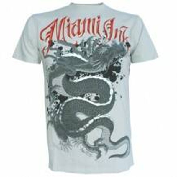 [29120]  Grijs t-shirt van Miami Ink