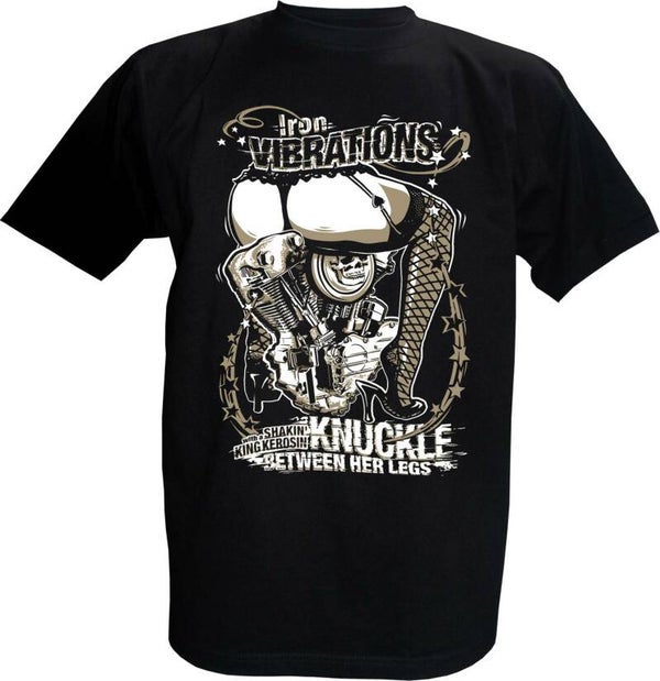 [29144]  Zwart t-shirt van King Kerosin