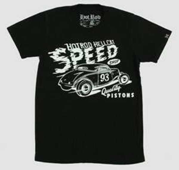 [29191]  Zwart t-shirt van Hotrod Hellcat