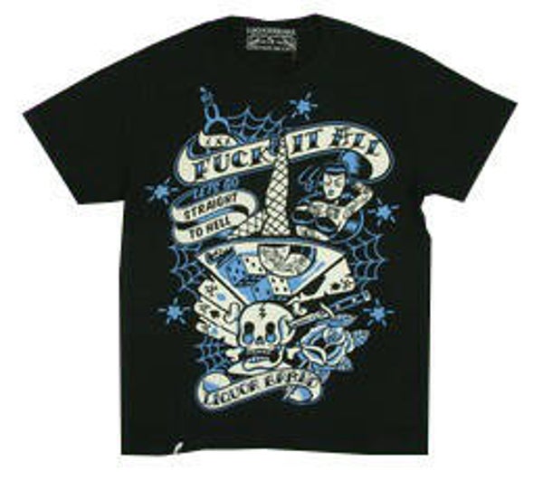 [29208]  Zwart t-shirt van Liquor Brand