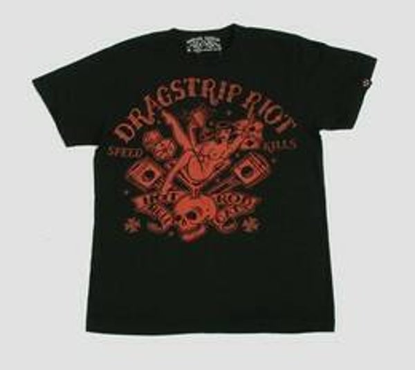 [29219]  Zwart t-shirt van Hotrod Hellcat