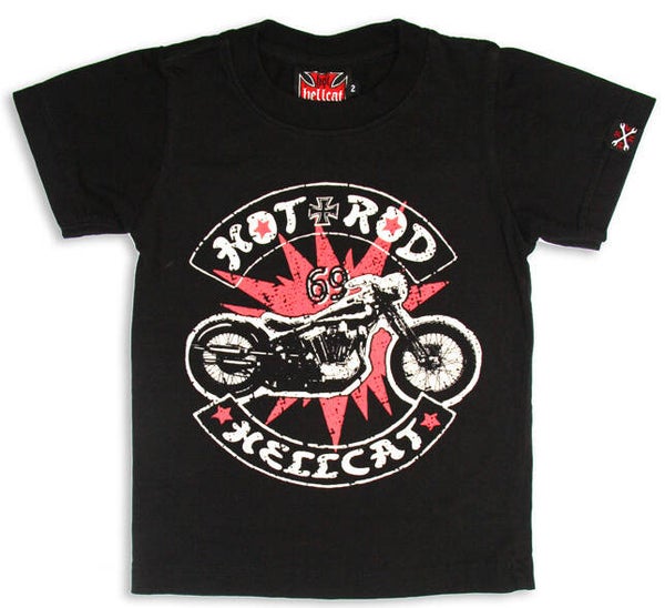 [34013]  Zwart t-shirt van Hotrod Hellcat