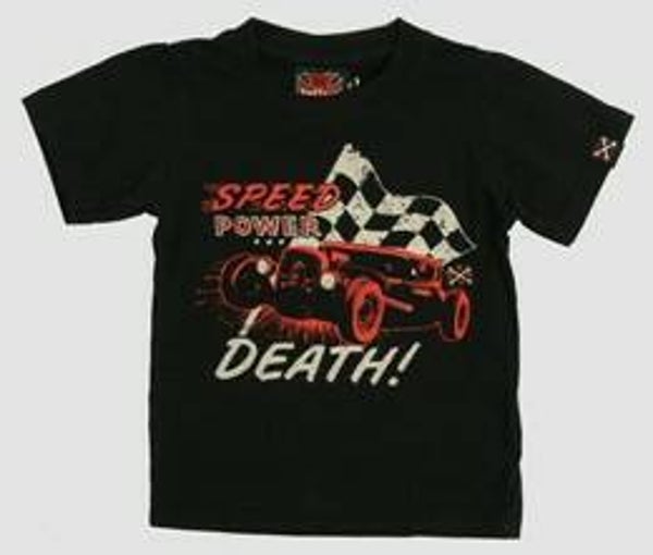 [34014]  Zwart t-shirt van Hotrod Hellcat