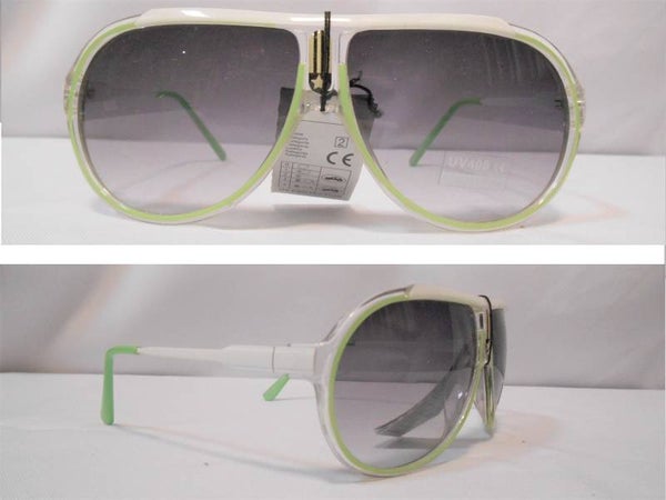 [4032]  Groen/witte zonnebril