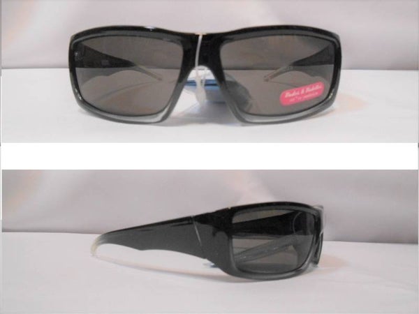 [52019]  Sportieve zwarte zonnebril