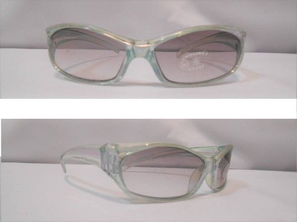 [52020]  Sportieve groene zonnebril