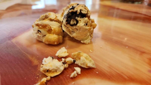 Freeze Dried Ice Cream: Salted Caramel Pretzel