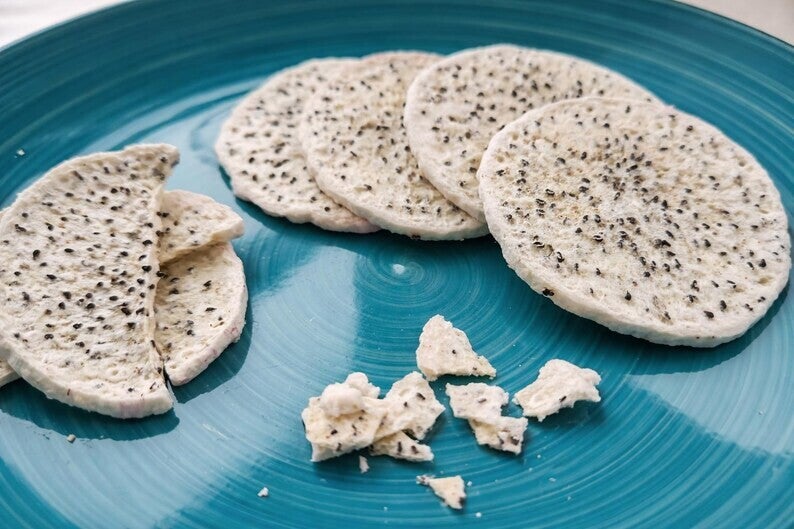 Freeze Dried Dragon Fruit Slices