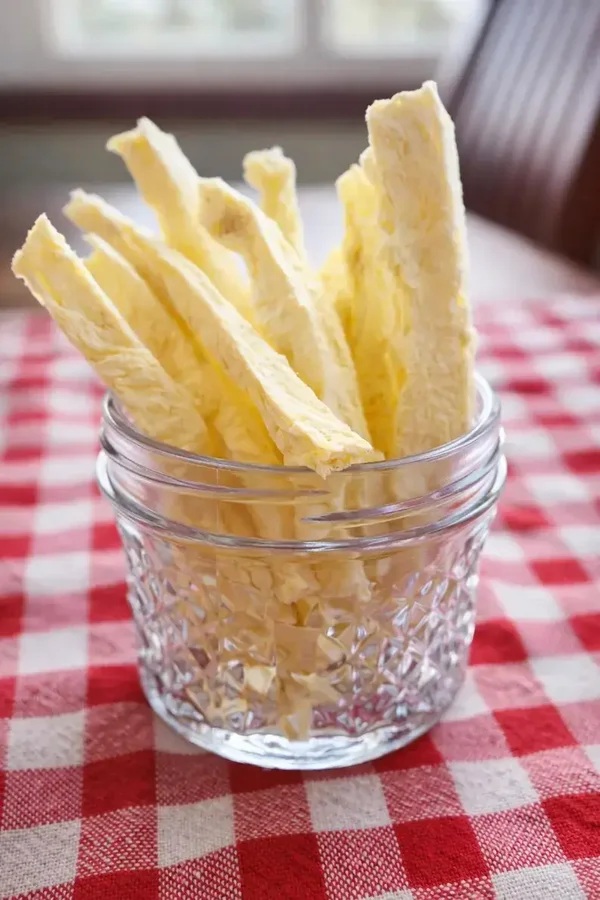 Freeze Dried Organic Pineapple Fries | Crunchy Tropical Fruit Snack (Clean Ingredients)
