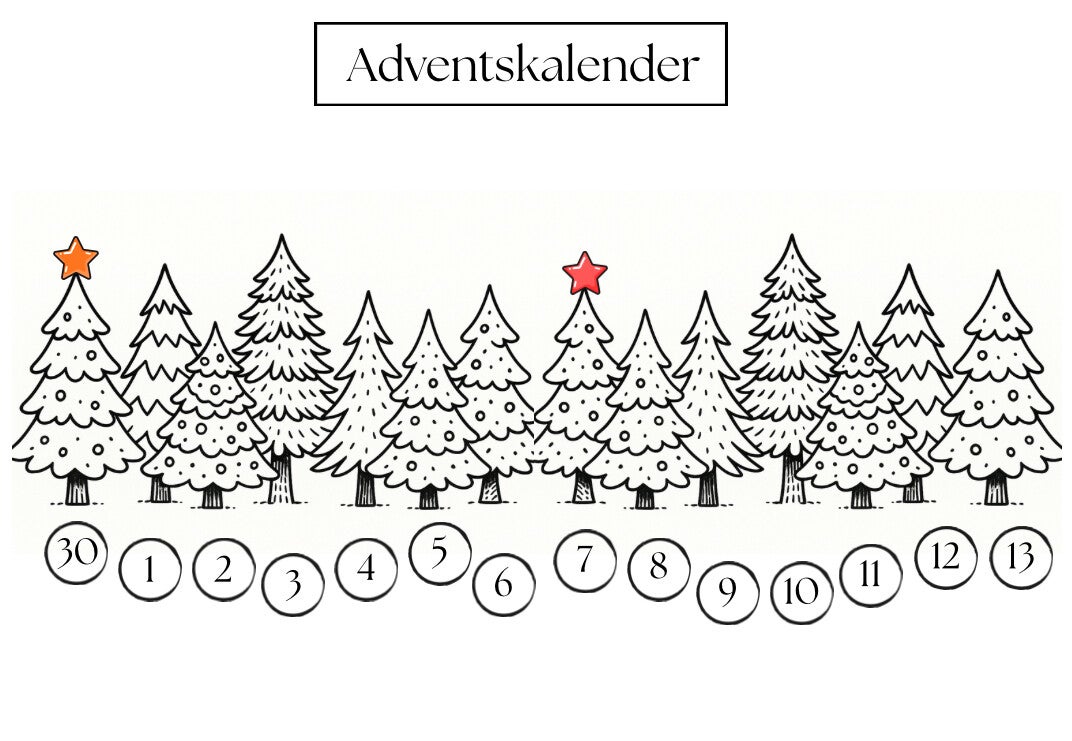 Adventskalender oudste kleuters
