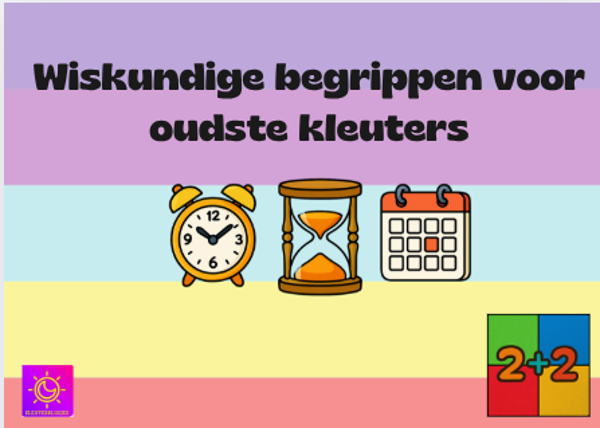 Wiskundige lesdoelen/ begrippen voor de oudste kleuters (K 2/3)