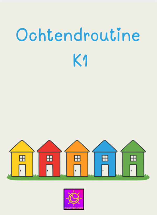 Ochtendroutine: eerste kleuter